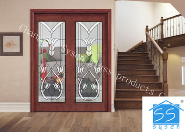 Security Tempered Glass Panels , Architectural Decorative Door Glass Panels